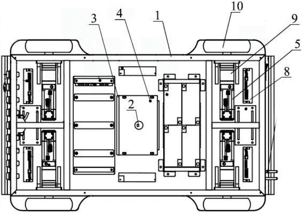 Visual sense guide vehicle parking method based on two-dimensional code and visual sense guide vehicle