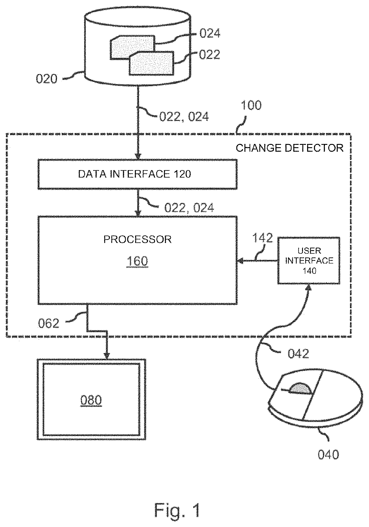 Change detection in medical images