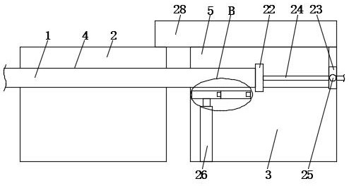 Pipe cutting device for MPP cable protection pipe