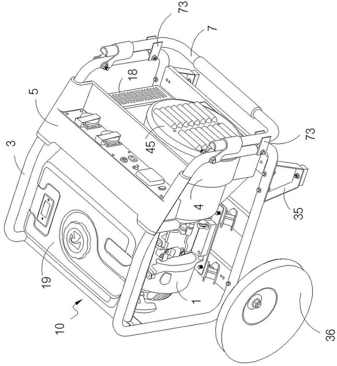 Engine-driven generator