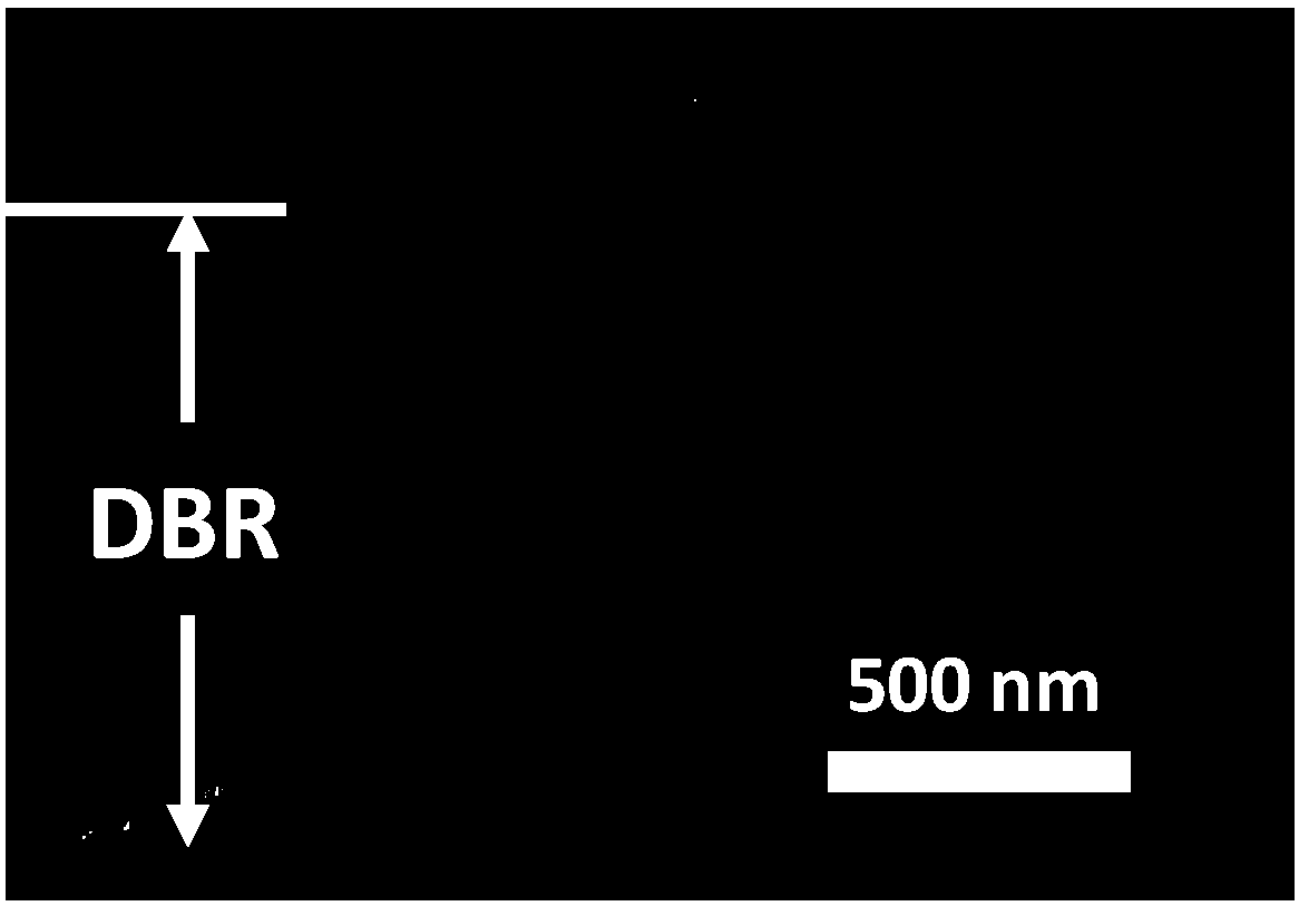 An n-sic substrate algan-based vertical structure resonant cavity ultraviolet led chip and its preparation method