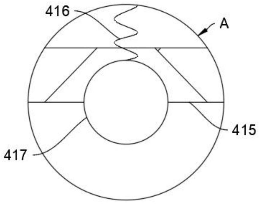 Drilling device facilitating high-altitude operation and having cleaning function