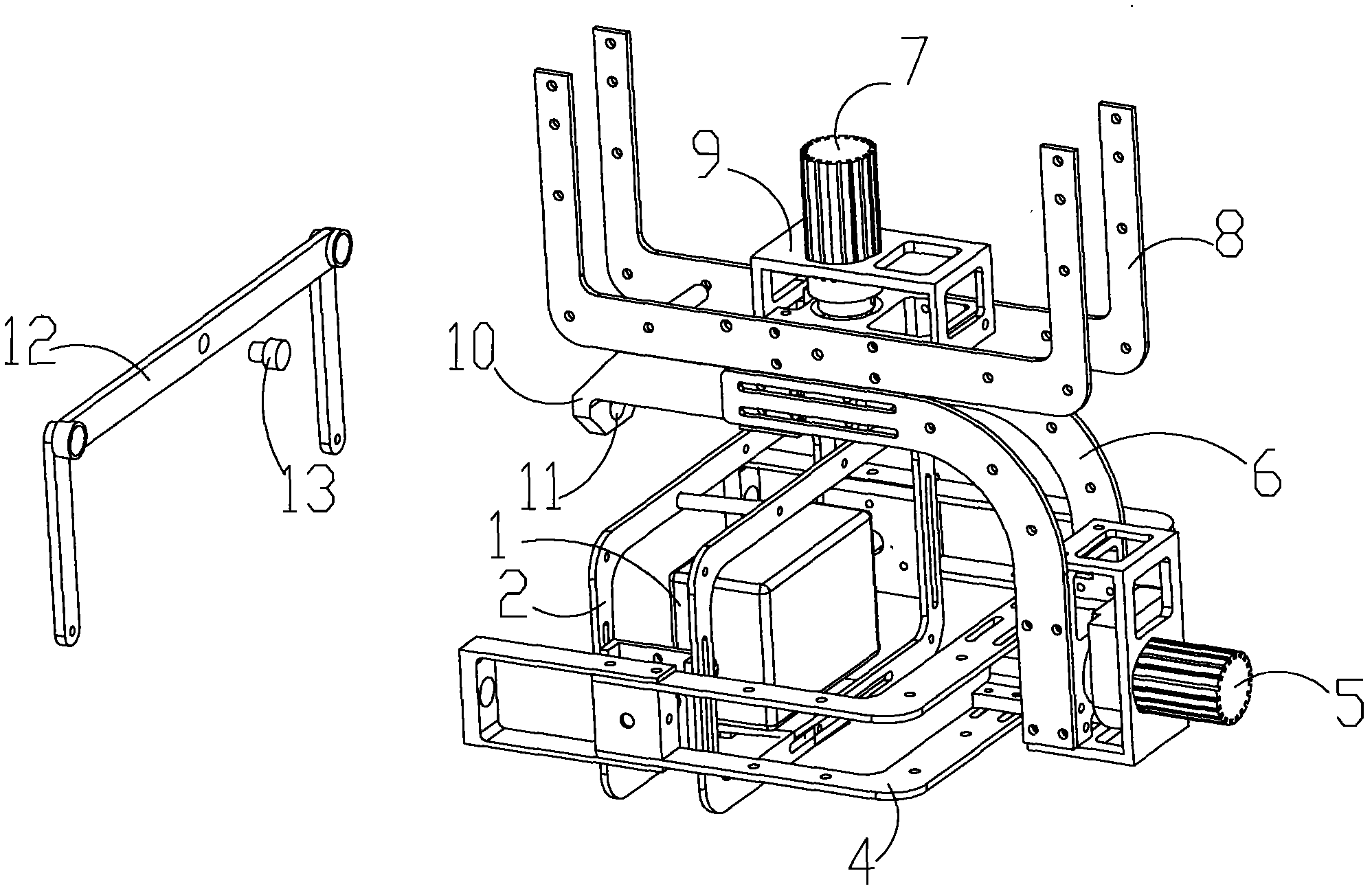 Gyro-type dynamic self-balancing pan-tilt