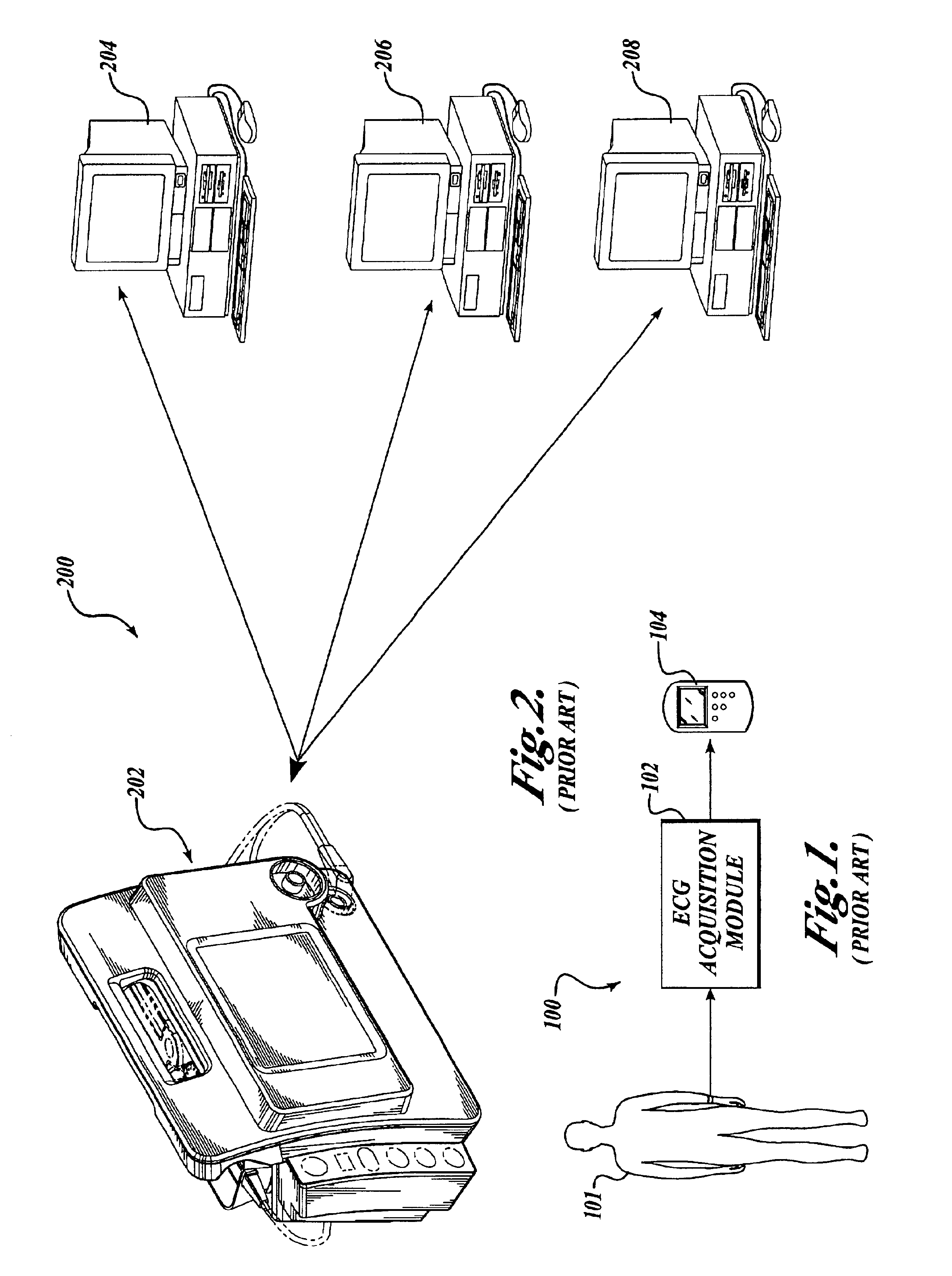 Enhanced interface for a medical device and a terminal