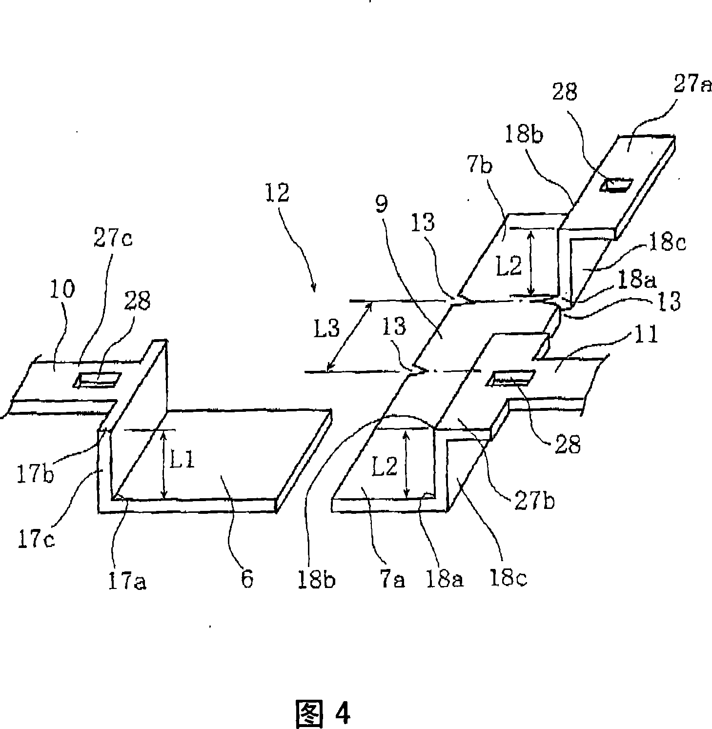 Stacked type solid electrolytic capacitor and method for manufacturing same