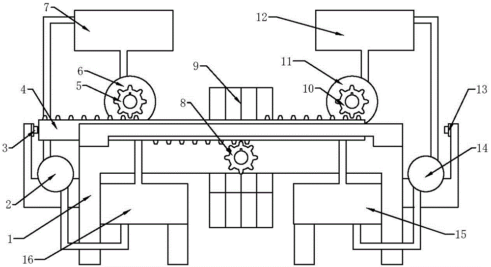 Distiller's yeast fermentation device