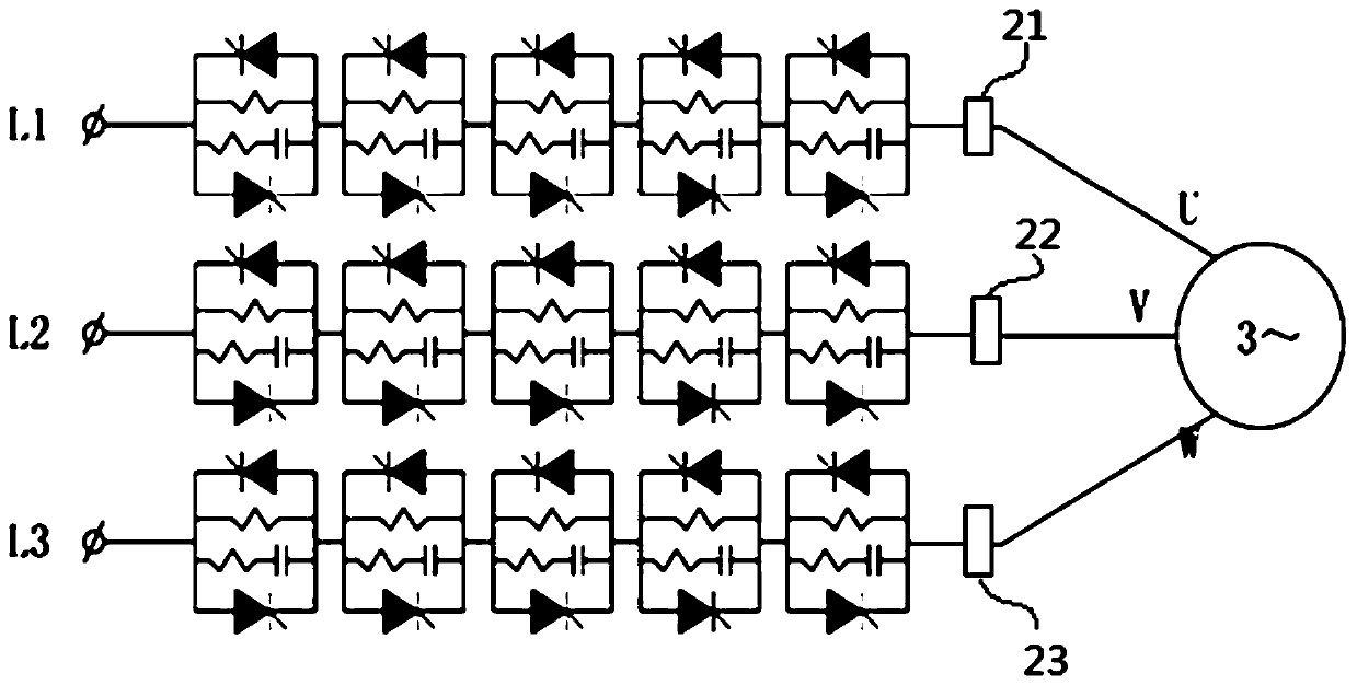 Motor system temperature detection method and motor controller