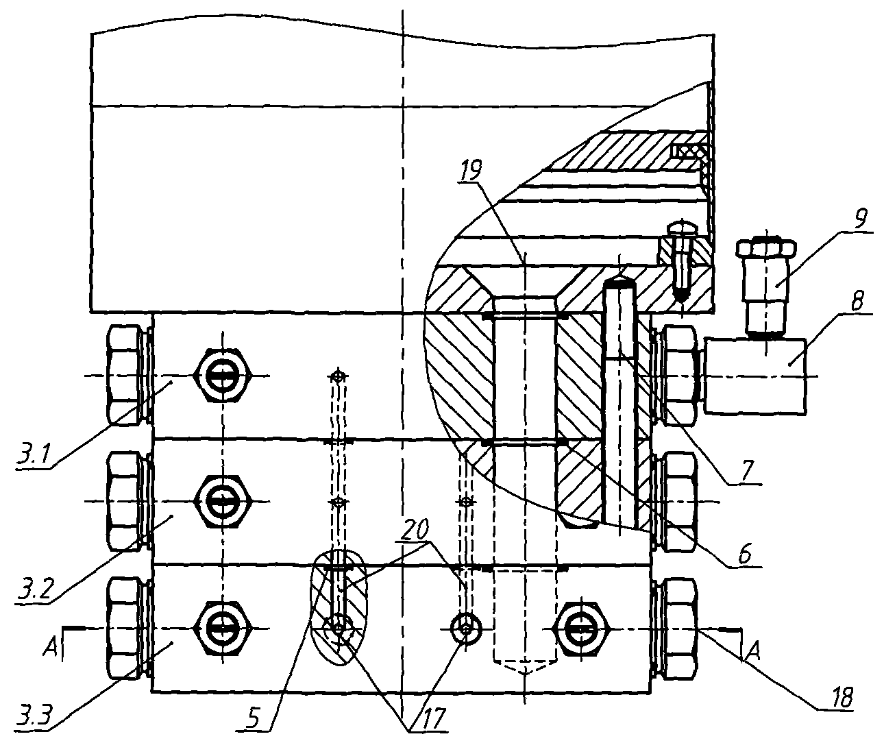 Superposition type multi-point grease lubrication pump