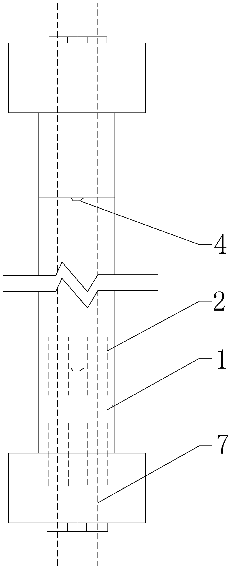 Method for manufacturing assembled type bridge pier by utilizing steel fiber reinforced self-compacting concrete