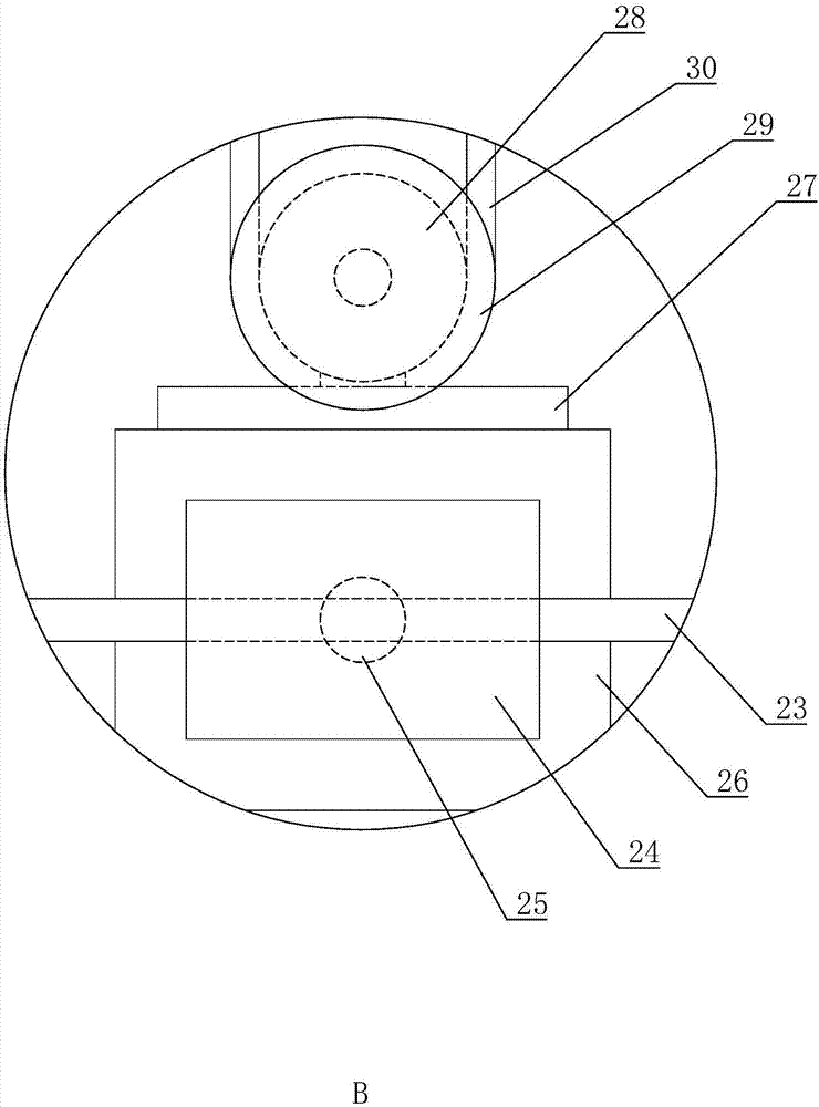 Dust-accumulation-preventing natural circulation fluidized bed boiler