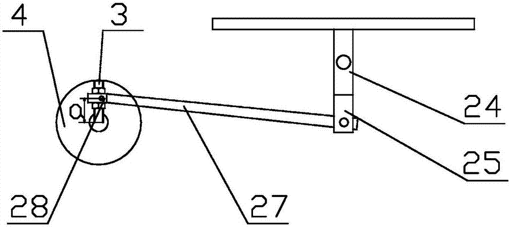 Vehicle transverse stabilizer bar durability test bench