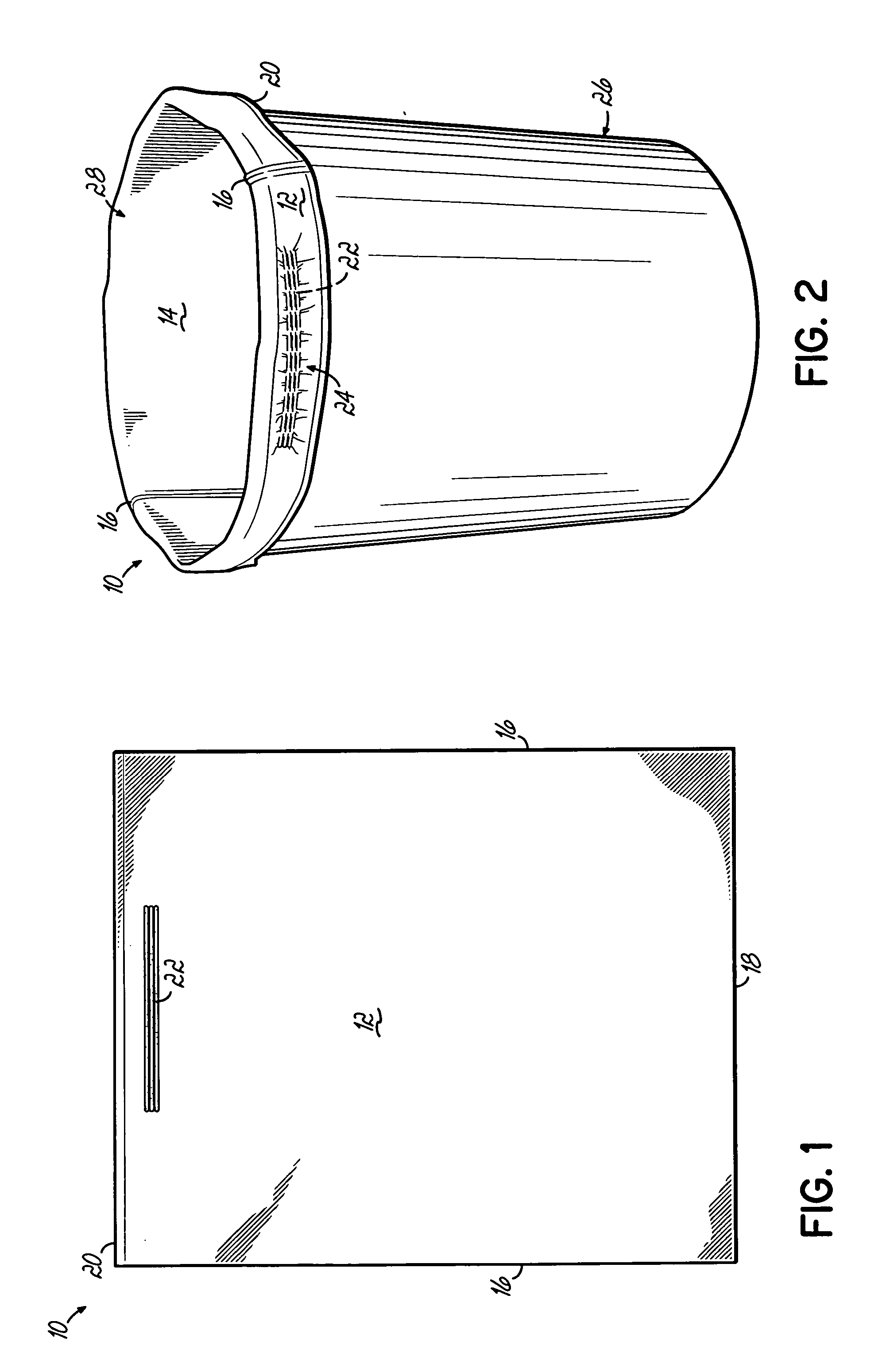 Elastic trash bag and method of making the same