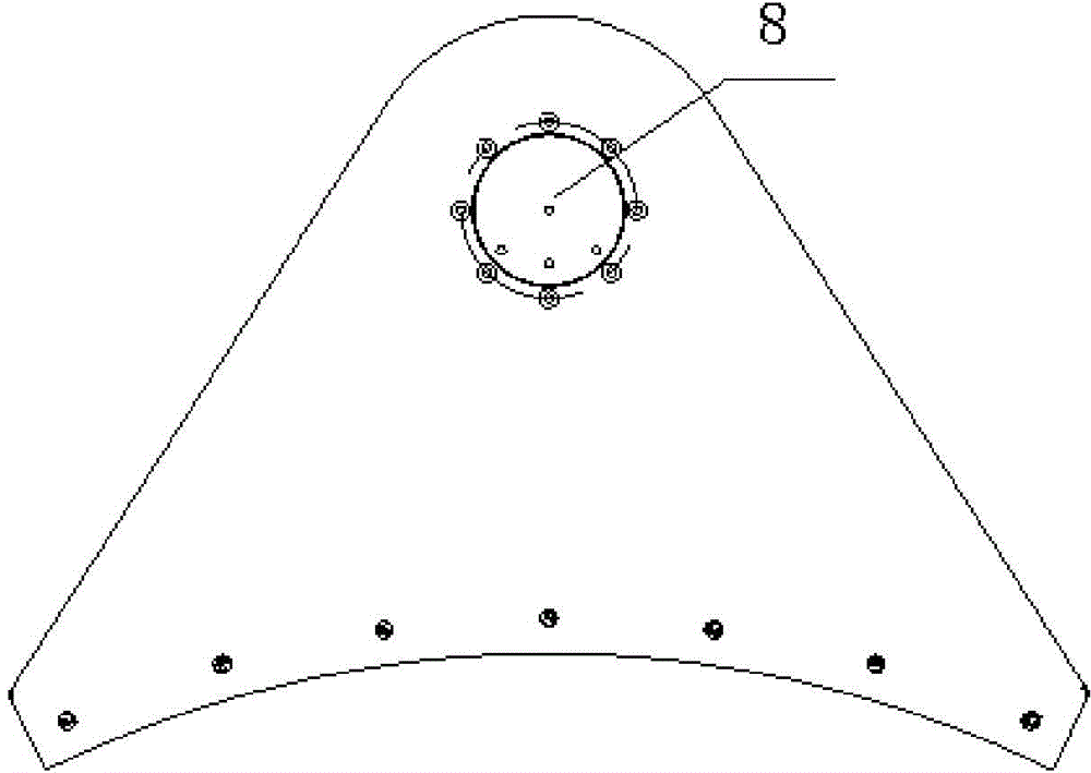 Helium tank support