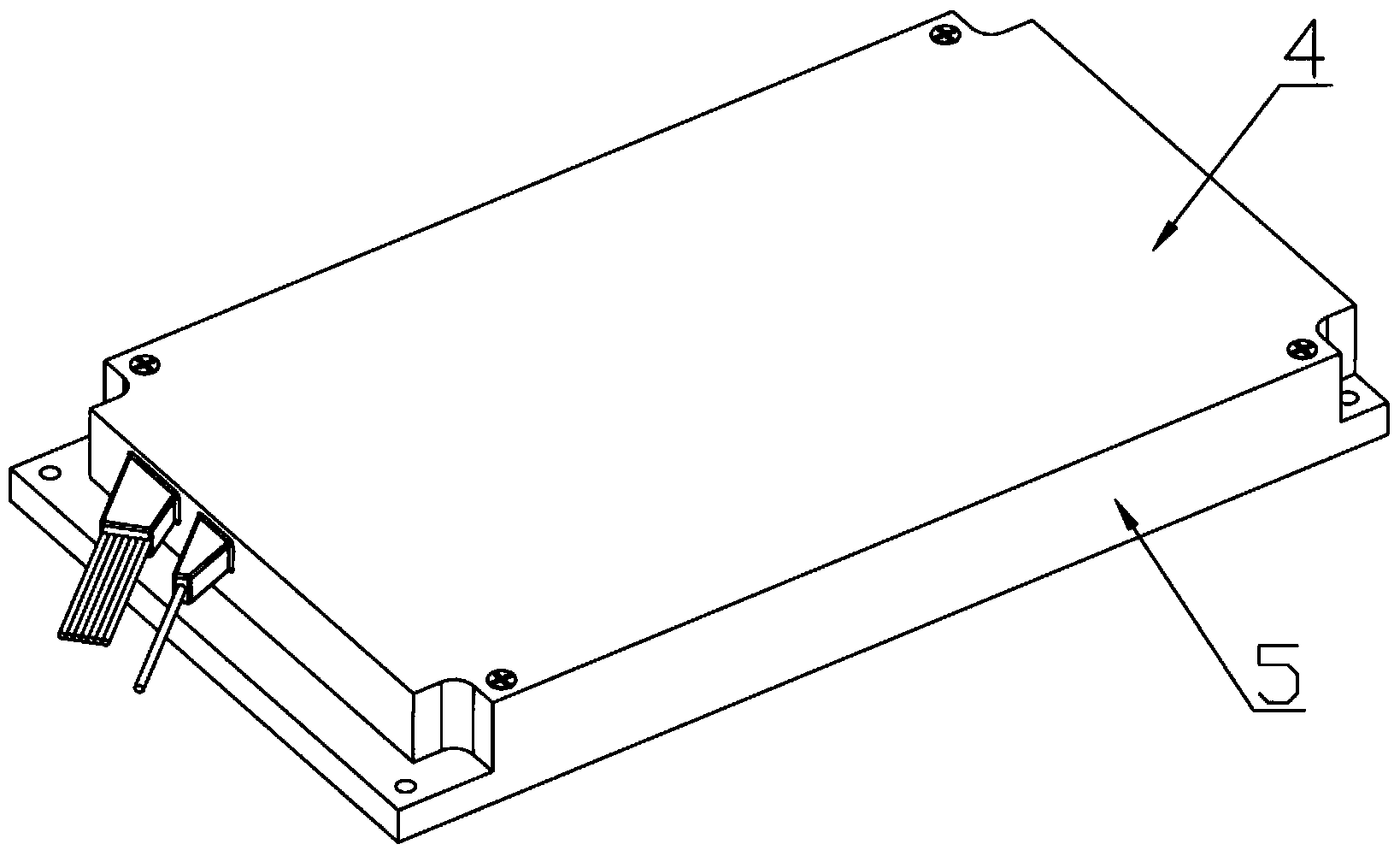 Package structure of variable optical attenuator multiplexer and manufacturing method of package structure