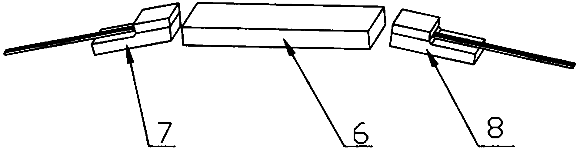 Package structure of variable optical attenuator multiplexer and manufacturing method of package structure