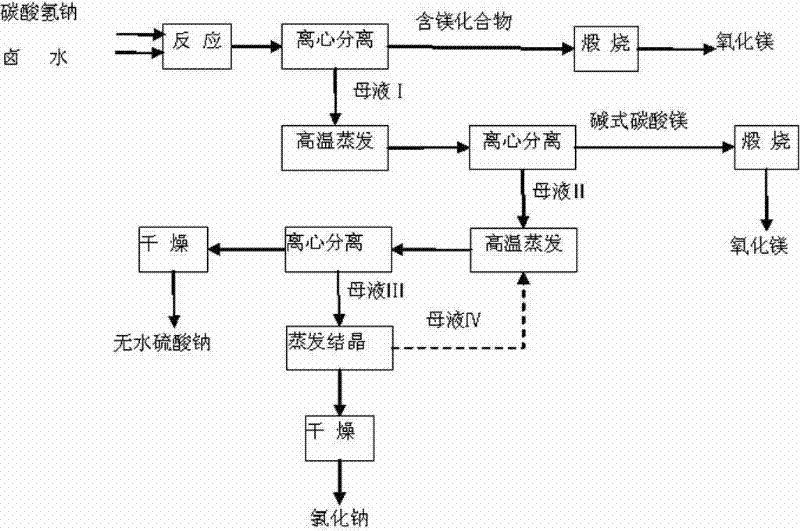 Novel process for producing high-purify magnesium oxide from salt lake brine