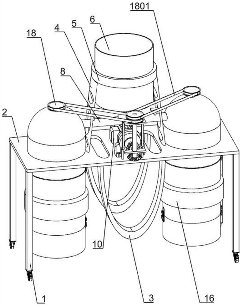 Epoxy resin filter with filter core convenient to replace