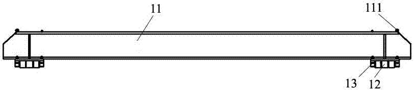 Bottom spacing strip assembly for placing whole stacks of aluminum bars