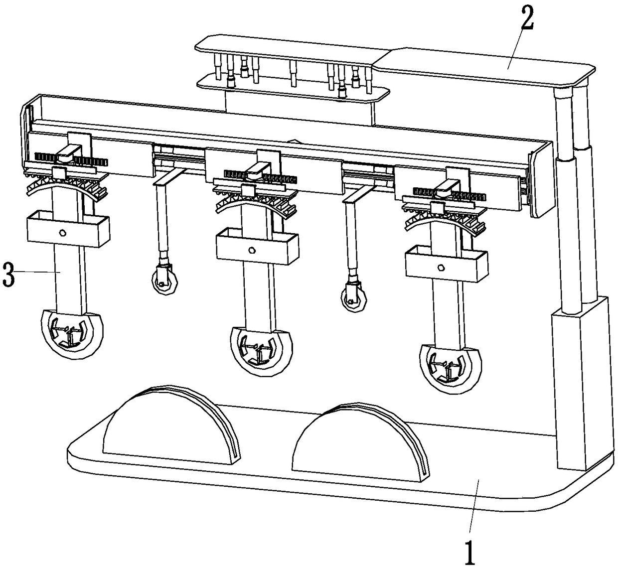 Cutting-off equipment for color steel tile machining