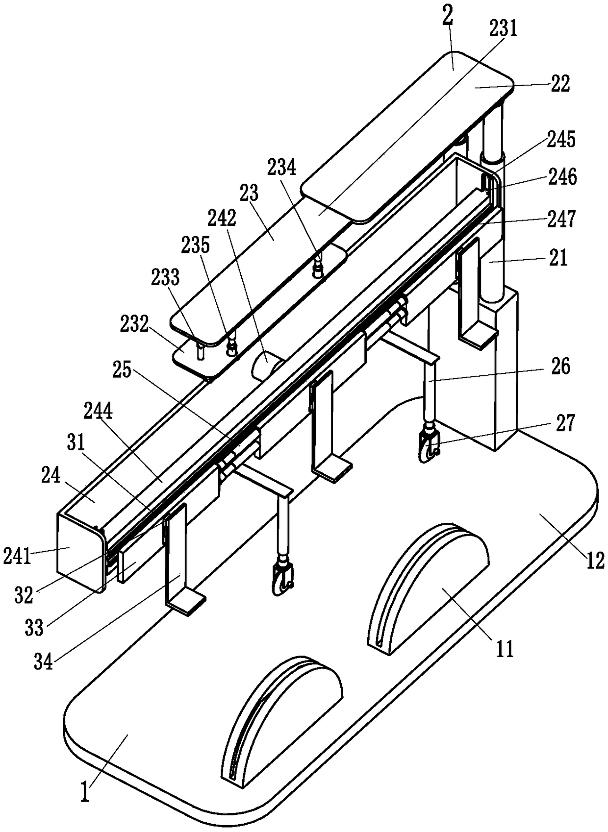 Cutting-off equipment for color steel tile machining