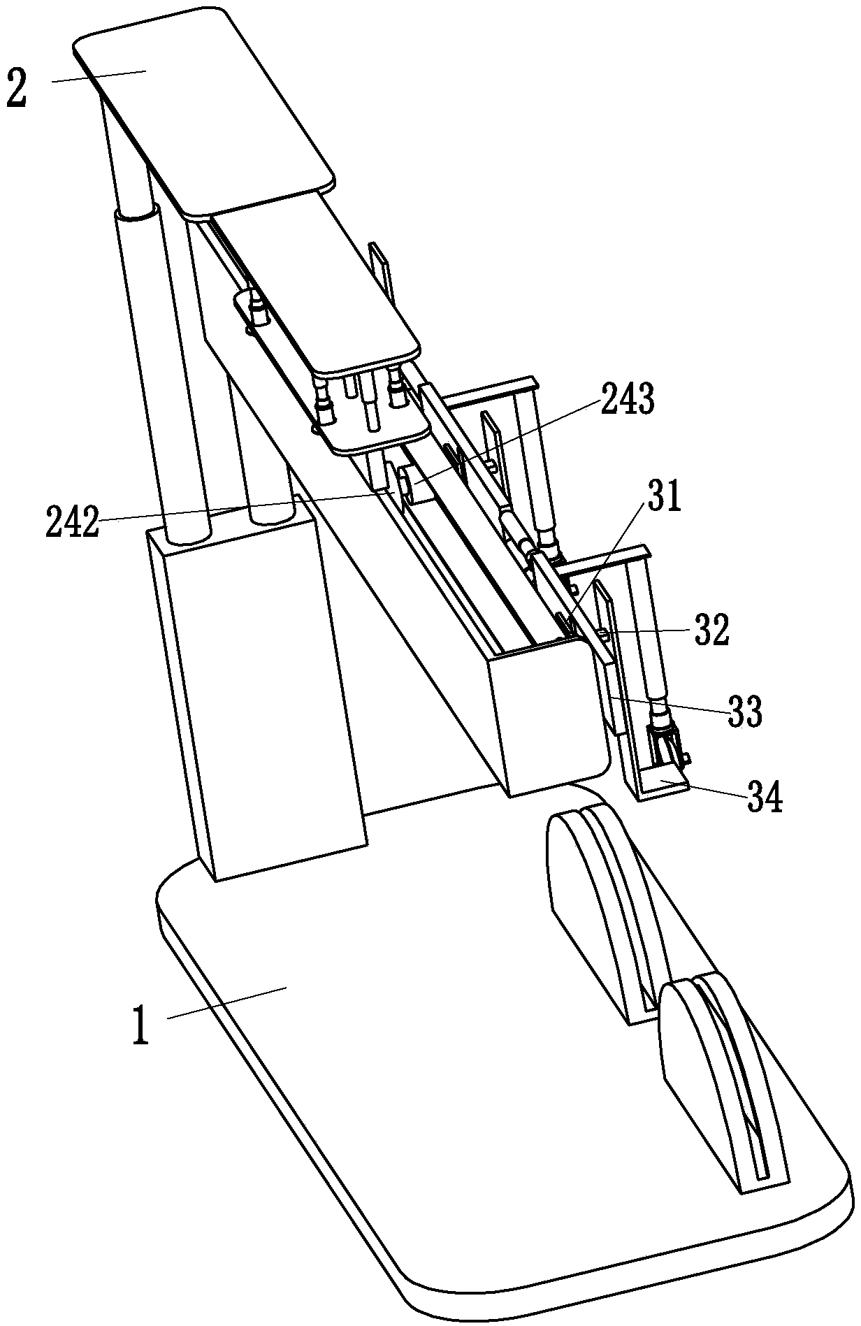 Cutting-off equipment for color steel tile machining