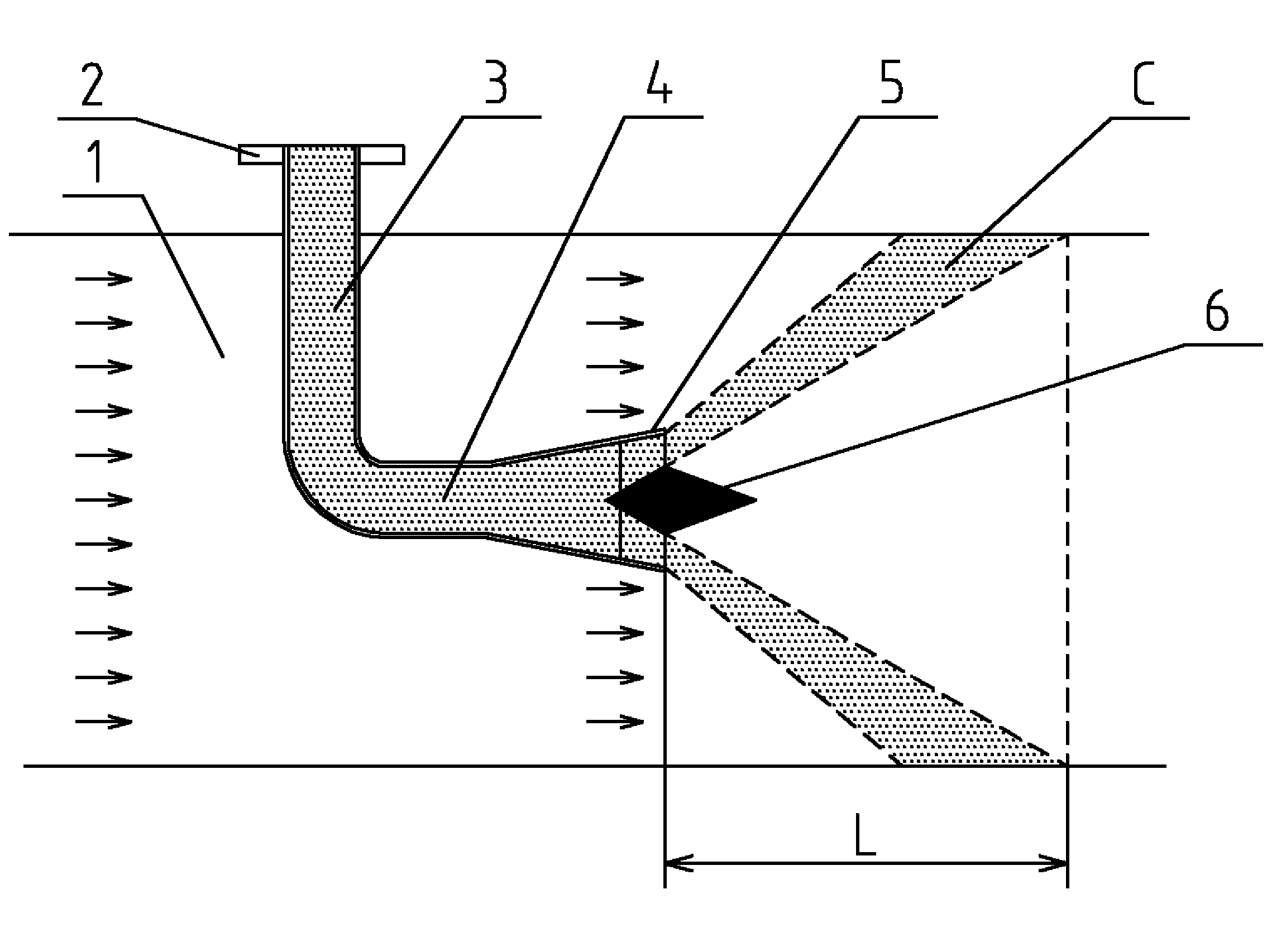 Activated carbon jetting device