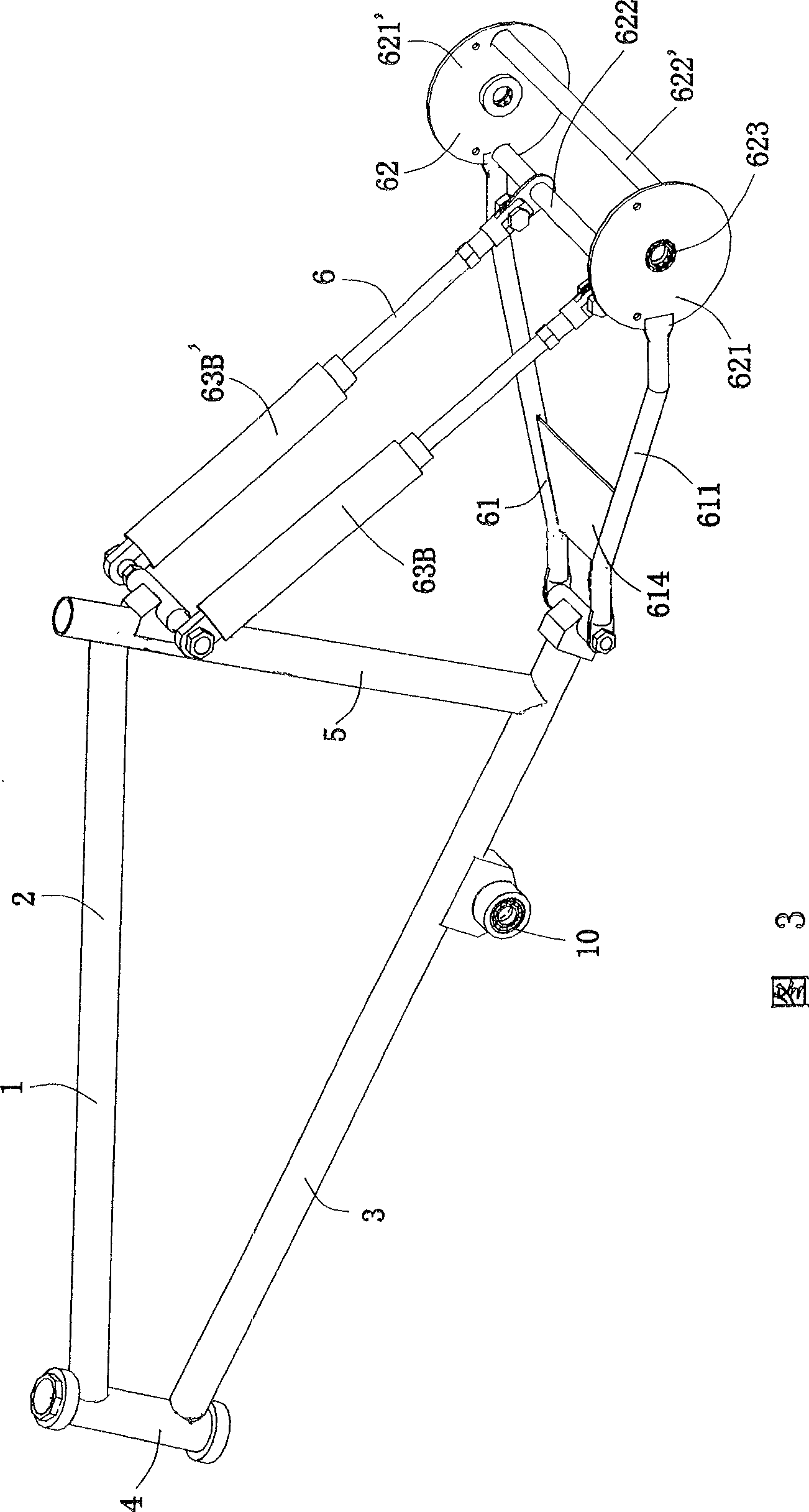 Light weight tricycle