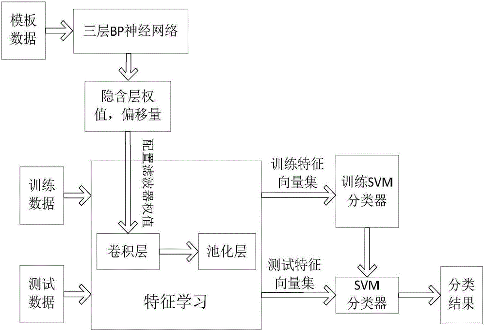 Induction motor fault diagnosis method based on discriminant convolutional feature learning