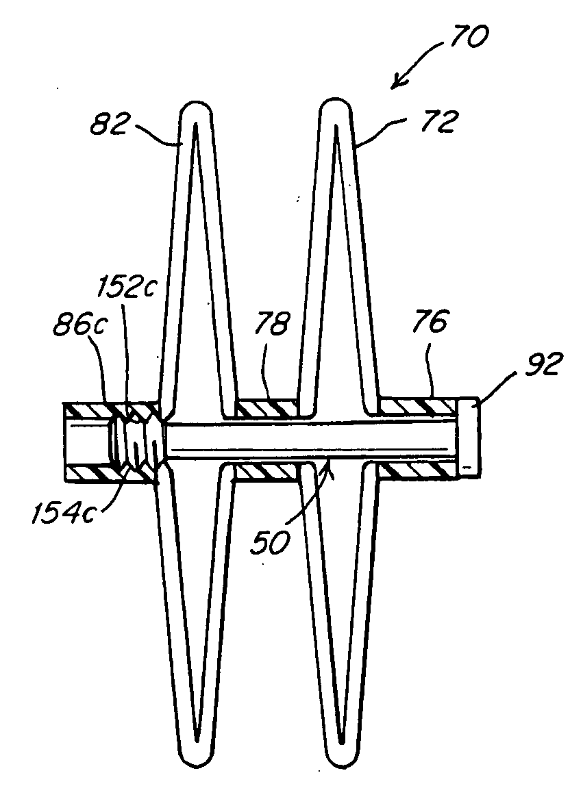 Screw catch mechanism for PFO occluder and method of use