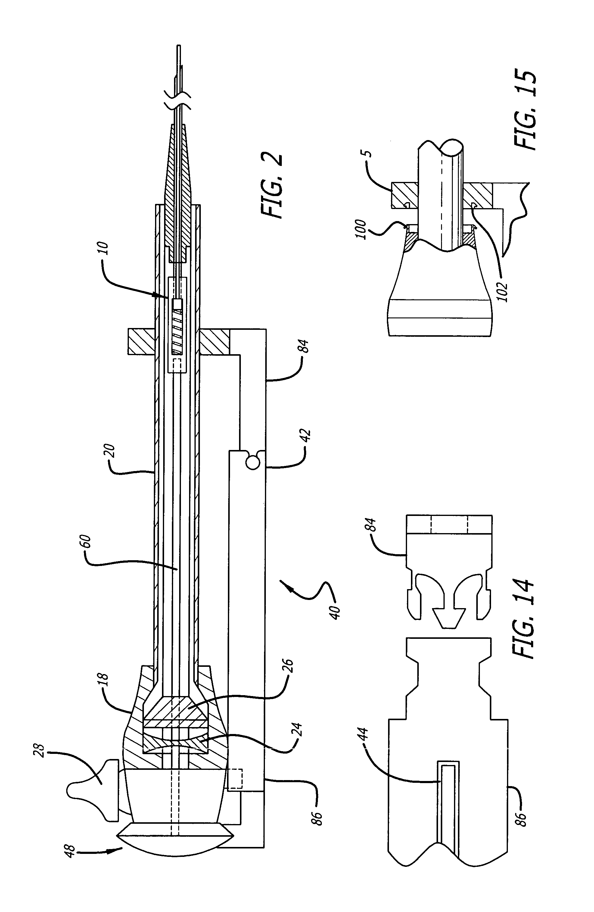 Tunnel port apparatus with serial gas-check assembly