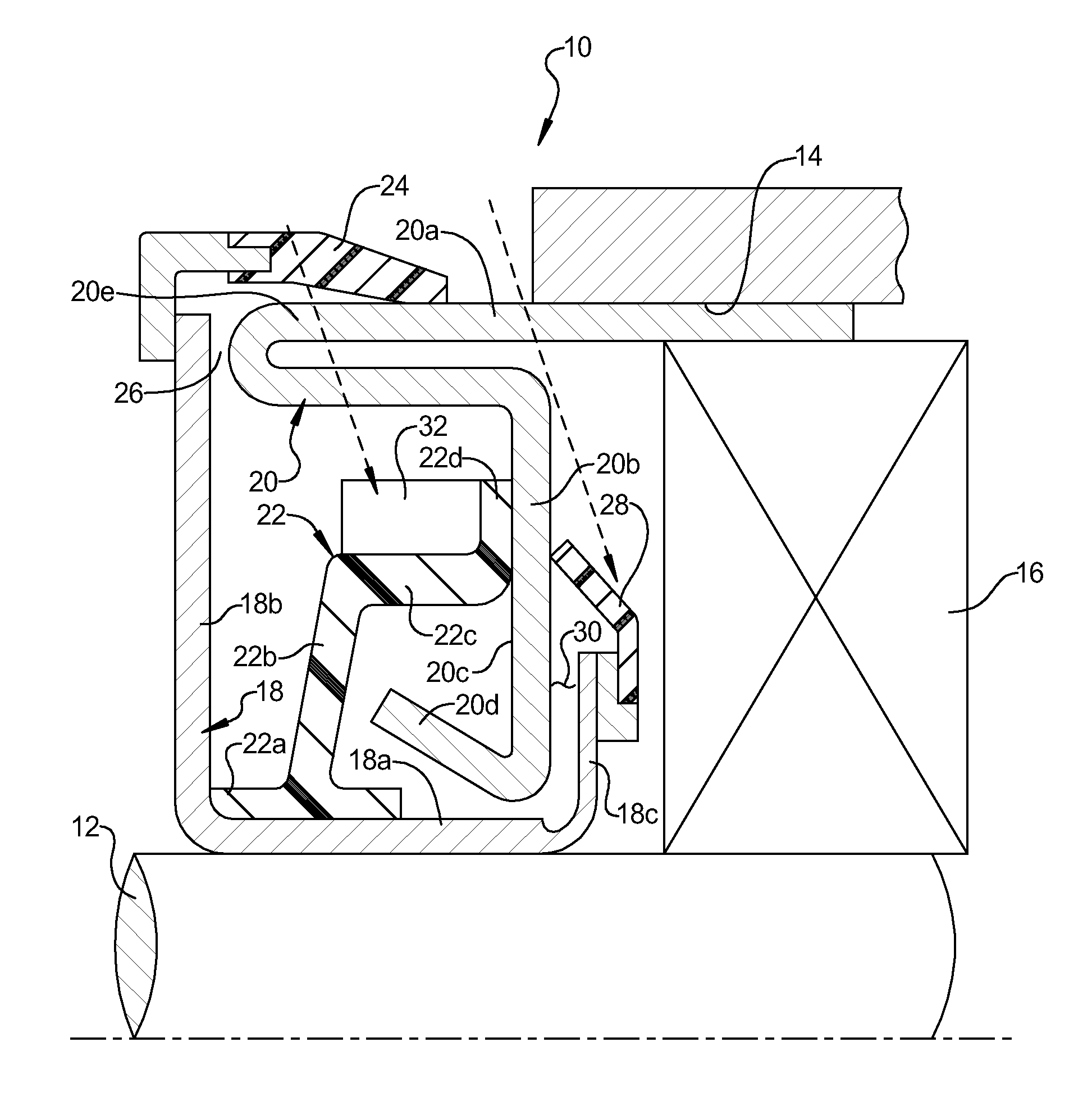 Zero torque membrane seal