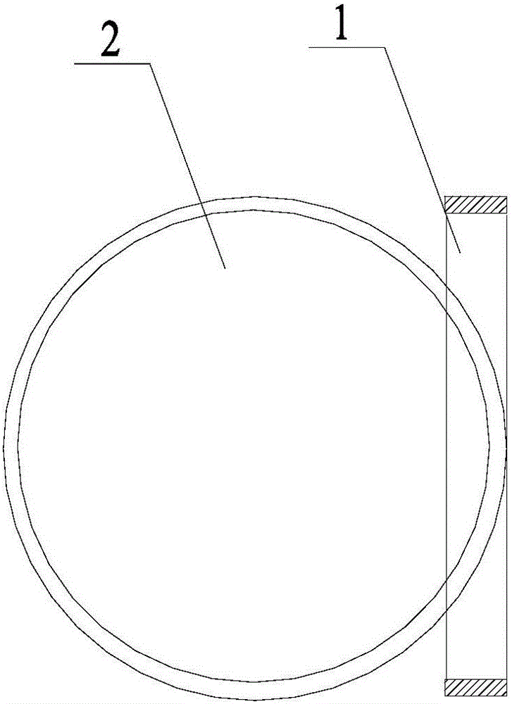 Probe of eddy current sensor and eddy current sensor