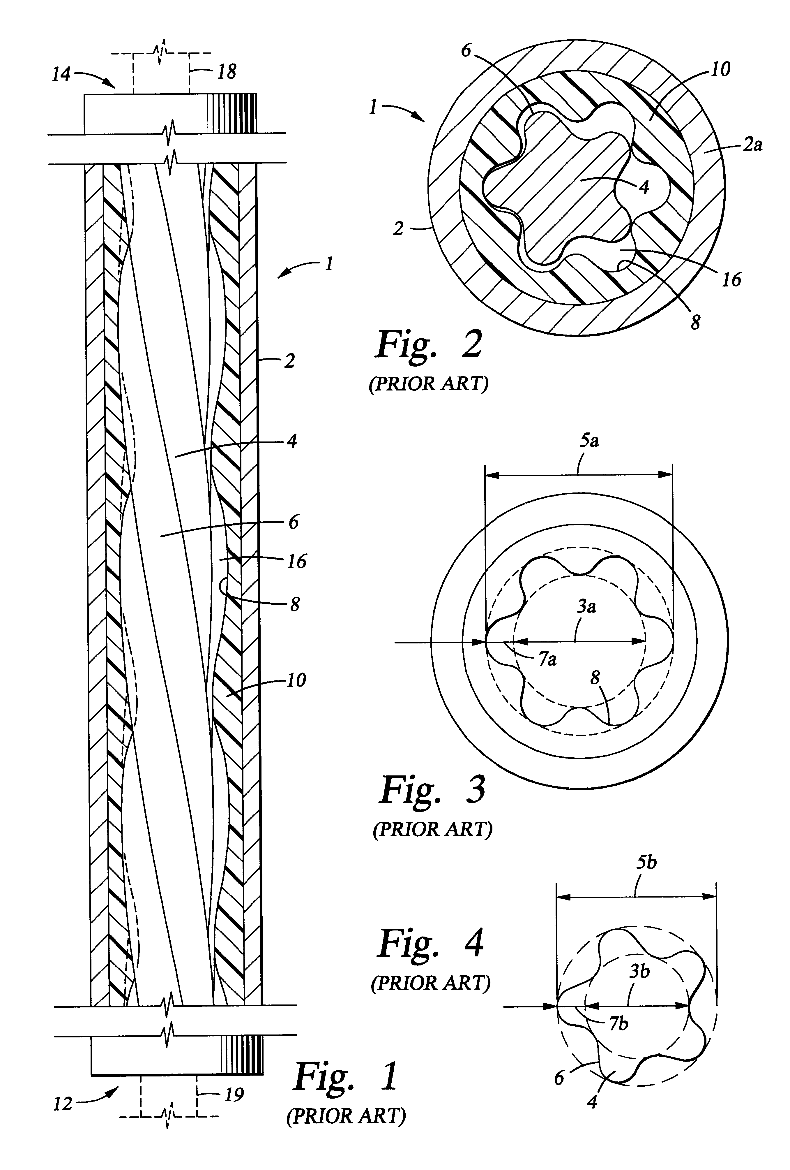 Adjustable fit progressive cavity pump/motor apparatus and method