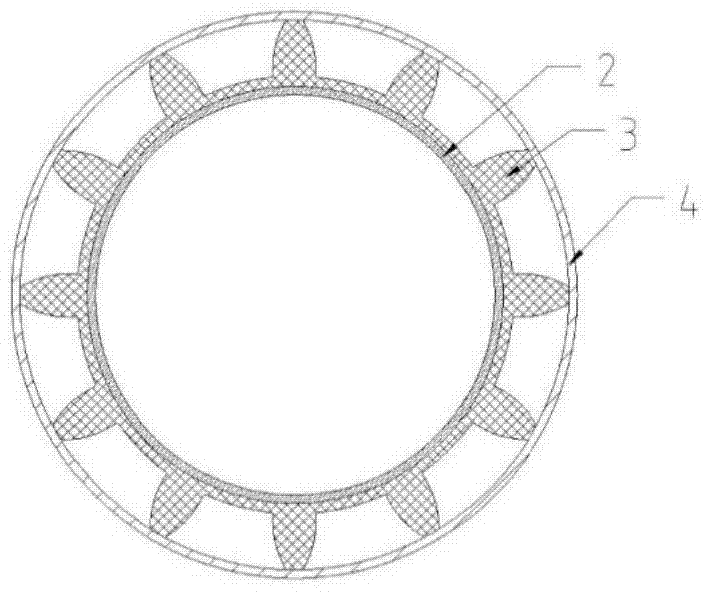 Device for lateral displacement control during integral buckling of submarine pipeline