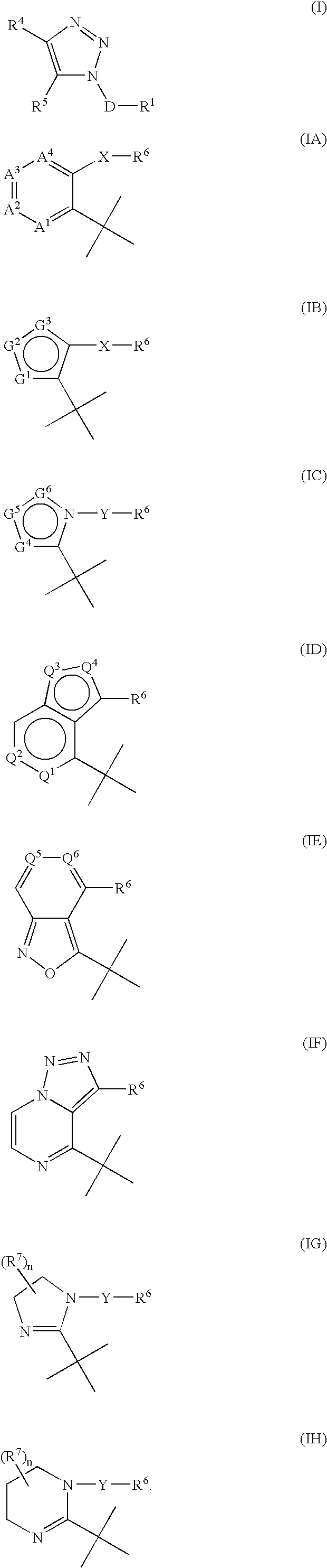 Triazole derivatives as tachykinin receptor antagonists