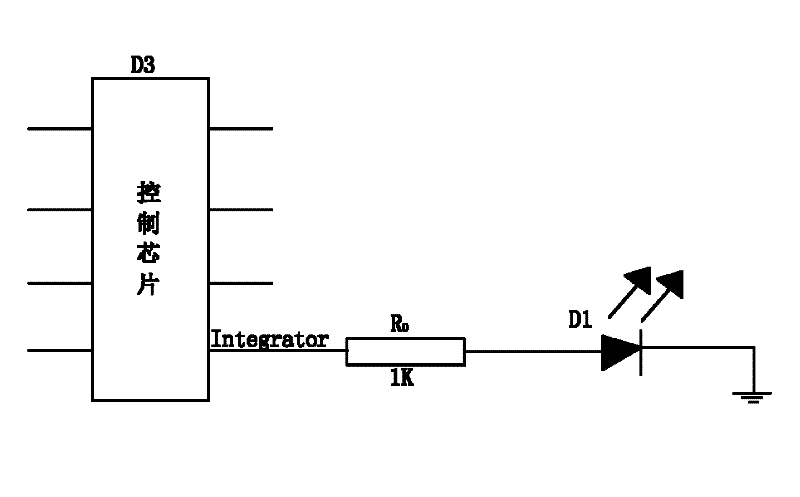 Frequency-variable breathing lamp and control method thereof as well as main machine peripherals