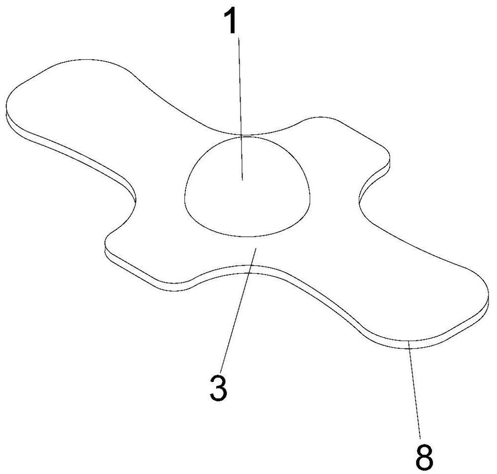 Wartime adhesive balloon type rapid hemostasis device for arteries and veins