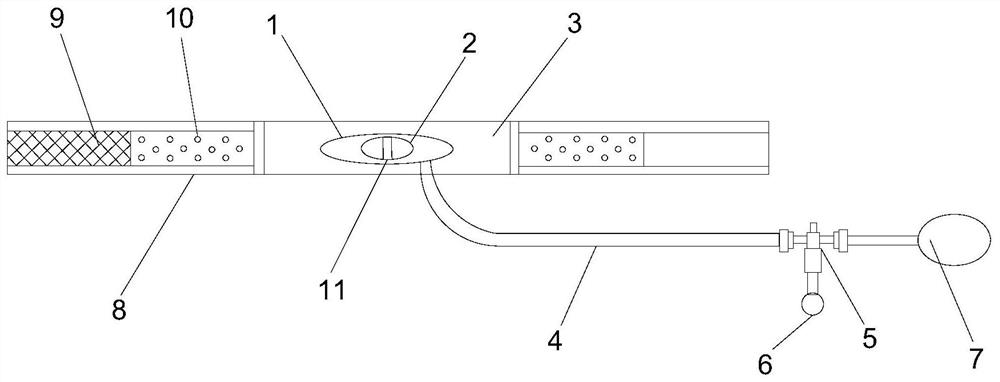 Wartime adhesive balloon type rapid hemostasis device for arteries and veins