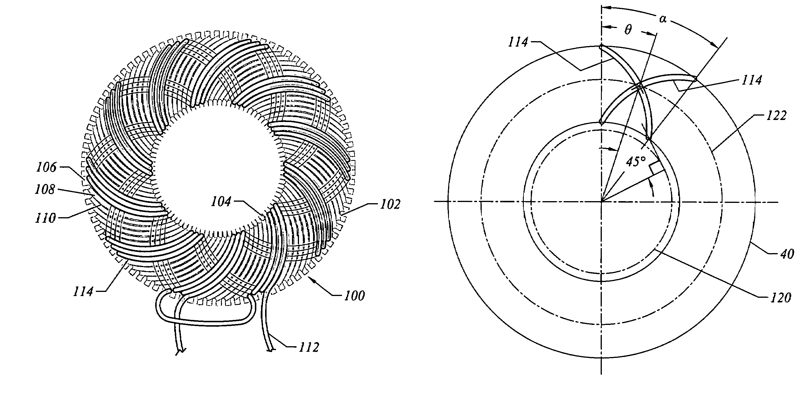 Optimized modular electrical machine using permanent magnets