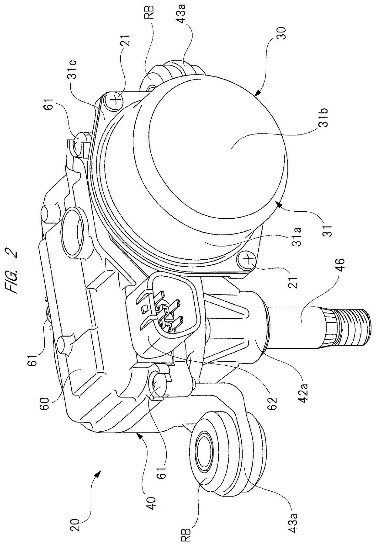 Brushless wiper motor