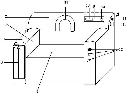 Neck protection music sofa