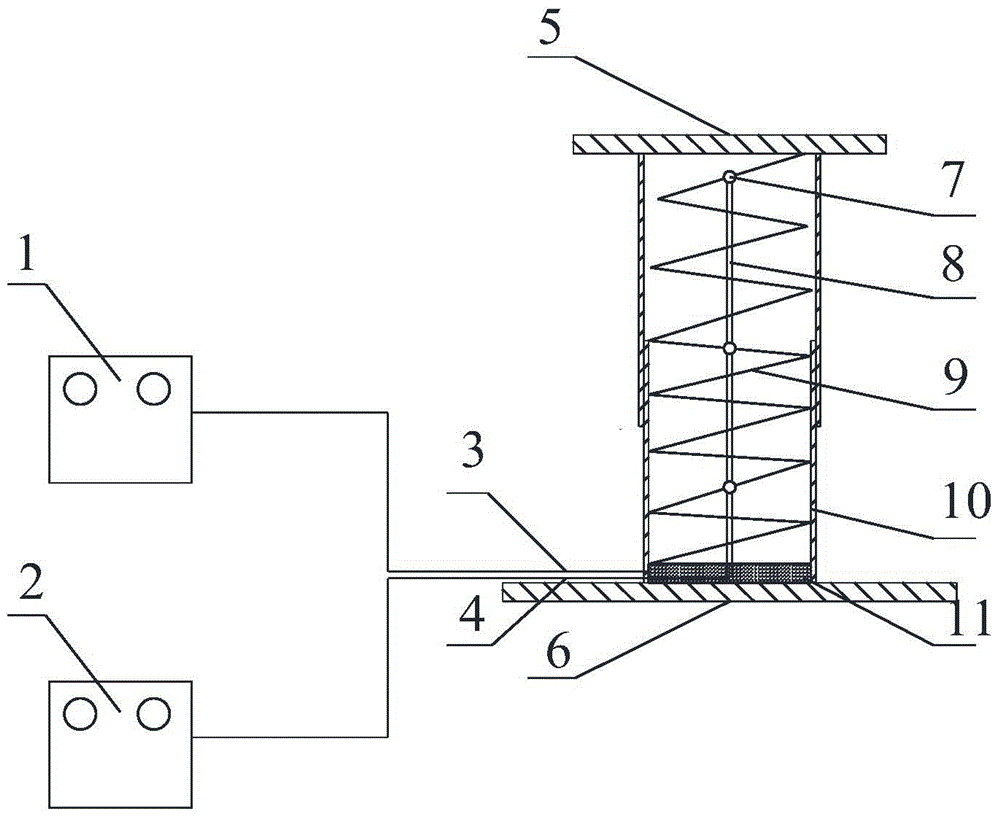 Gas and coal spontaneous combustion coupling disaster monitoring system and monitoring method in coal mine stope