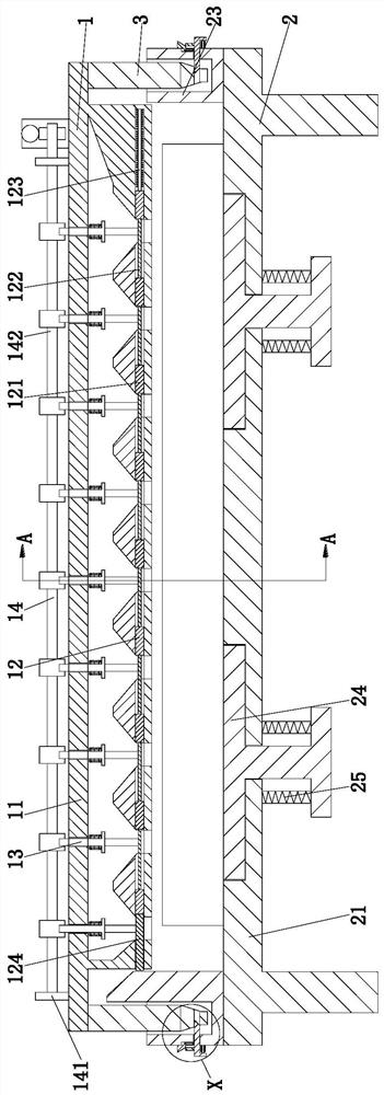 A mold for cement products