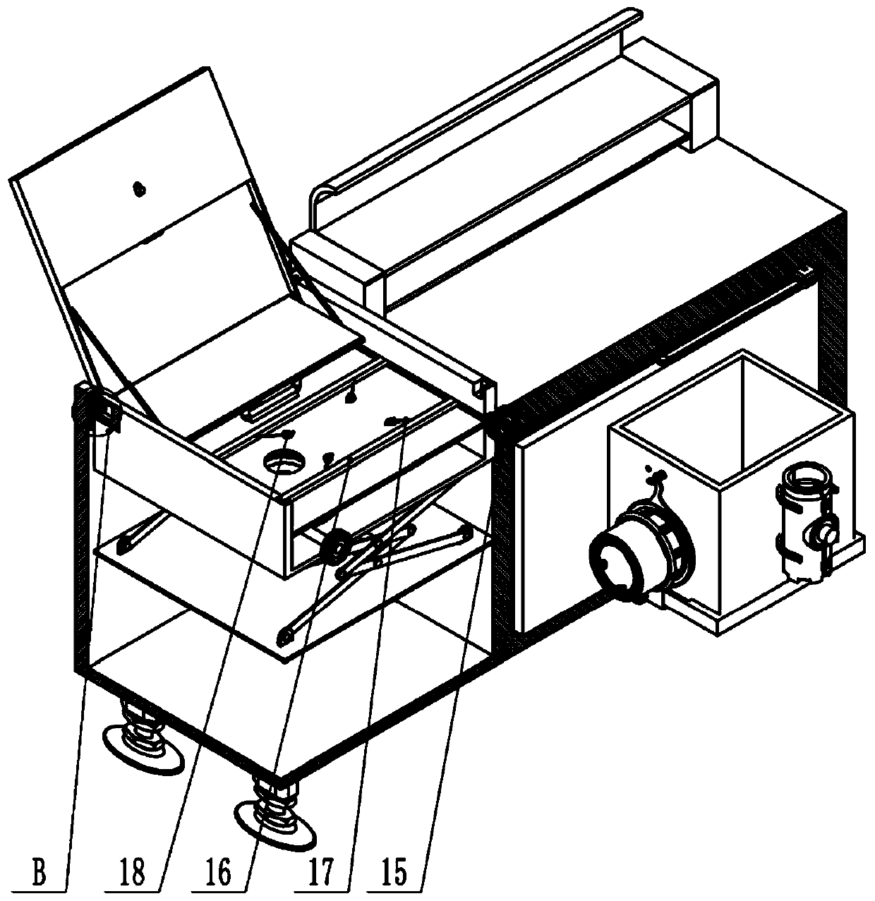 Functional experiment fixing device