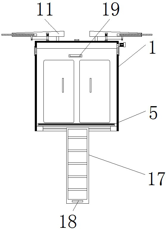 A box-type substation with efficient heat dissipation structure