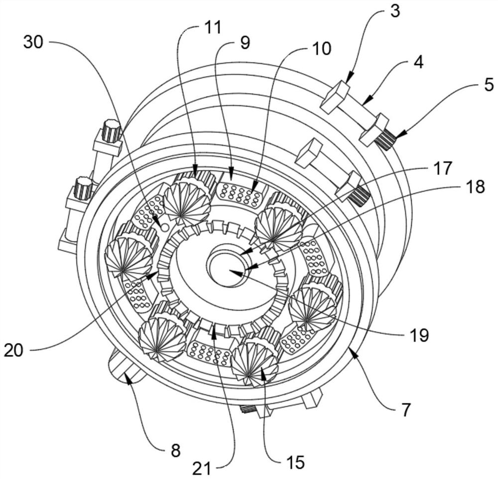 Acid and alkali resistant rubber sealing protection ring for lithium battery