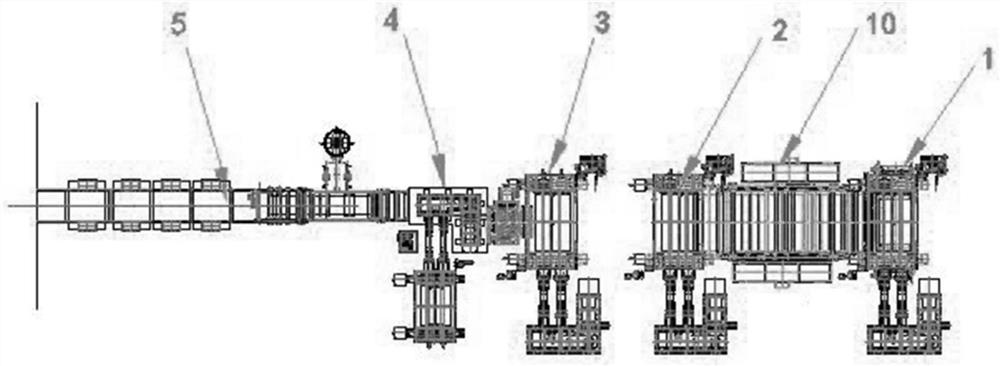 One-step mixing production process for ethylene propylene diene monomer