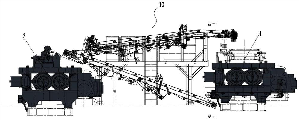 One-step mixing production process for ethylene propylene diene monomer