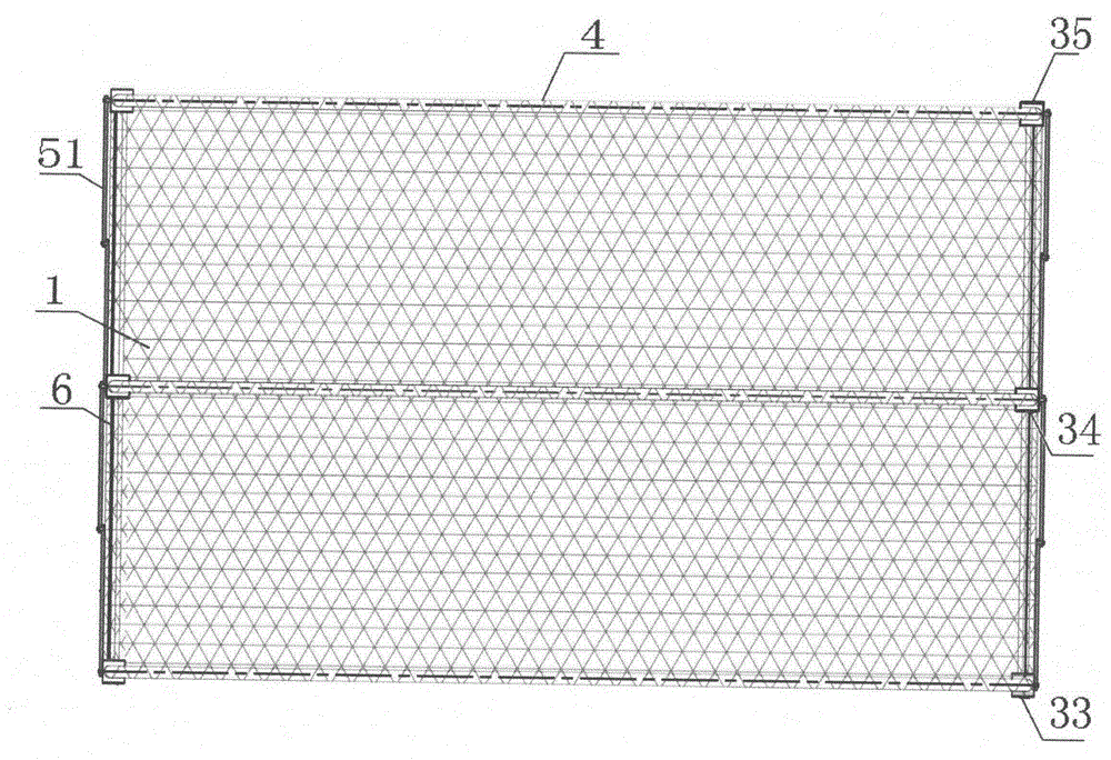 Application method for covering sewage pool with telescopic steel membrane structure