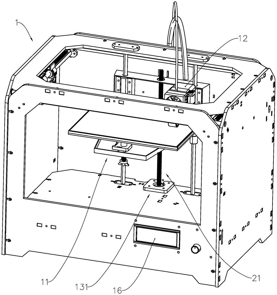 Three-dimensional printing platform adjusting method and three-dimensional printer